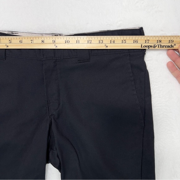 Dickies Slim Fit Shorts 11” Size 32 Flex Black Cell Phone Pocket Seldomly Worn! - Picture 7 of 15